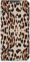 Smartphone Hoesje OPPO A54 5G | A74 5G | A93 5G Book Cover Leopard