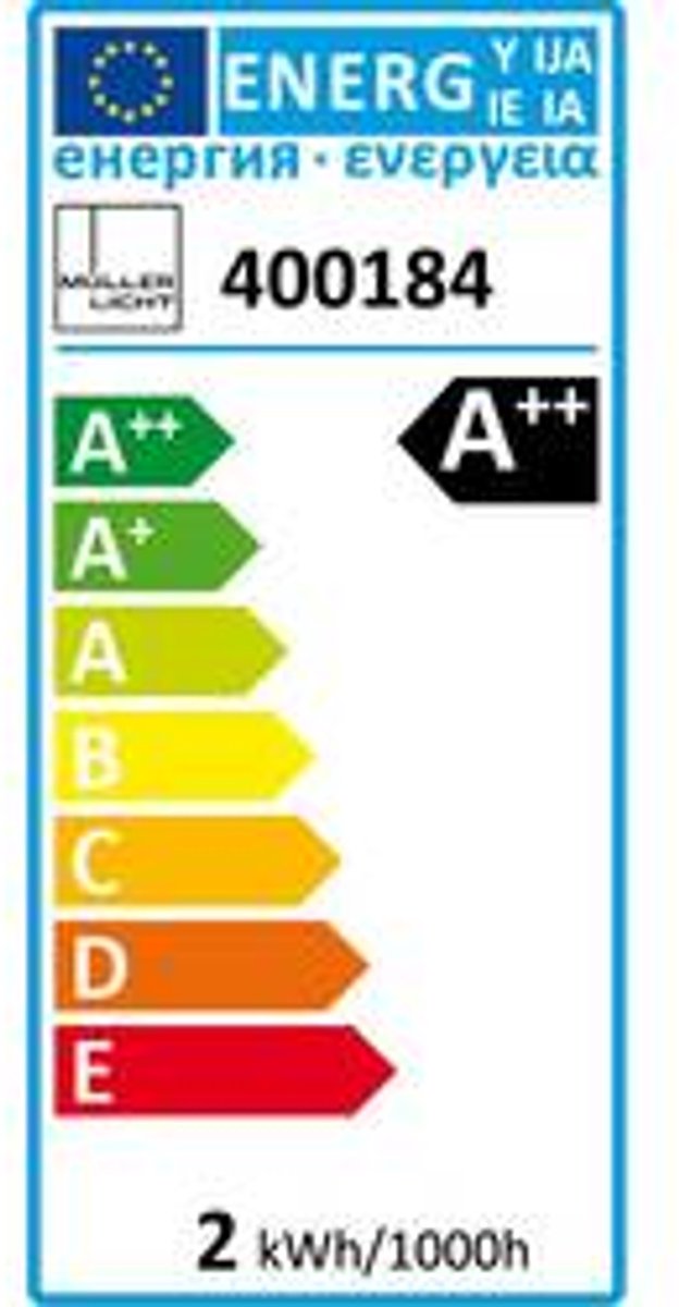 Müller-Licht 400184 LED-lamp Energielabel A++ (A++ - E) E14 Kaars 1.5 W = 15 W Warmwit (Ø x l) 35 mm x 98 mm Filament / Retro-LED 1 stuk(s)