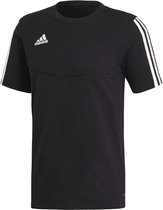 adidas Tiro 19 Tee Unisex - Zwart - maat XS