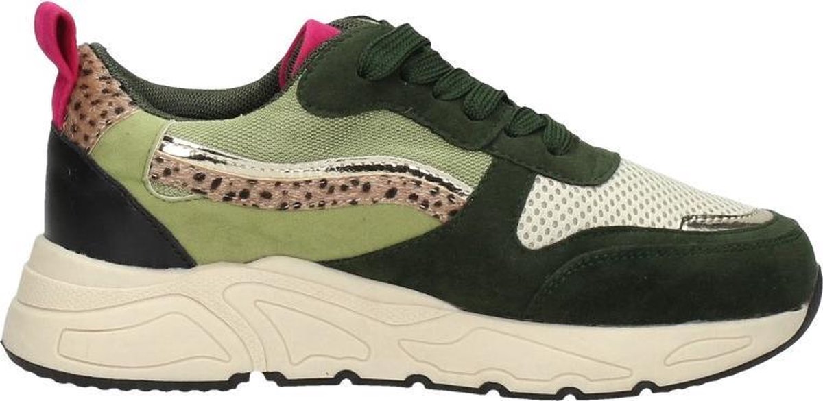 SUB55 Meisjes sneakers Sneakers Laag - groen - Maat 32 | bol.com
