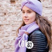 LOT83 | Royale driekhoek - triangle sjaal | Nina Lilac