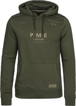 PME Legend Hoodie Brushed Donkergroen - maat XL