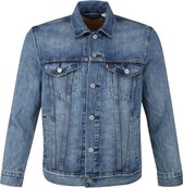 Levi's Trucker Spijkerjack Light Blue  - maat S