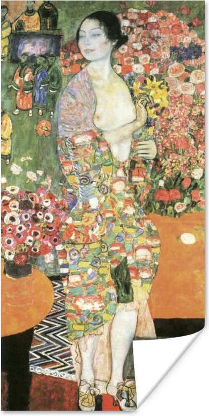 Poster Danseres - Gustav Klimt - 20x40 cm
