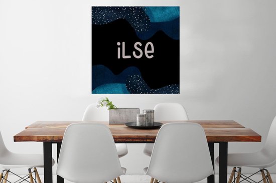 Affiche Ilse - Pastel - Fille - 75x75 cm