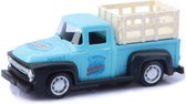 pick-up die-cast Modern City 10 cm blauw