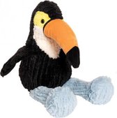 knuffel Rico de Toekan 35 cm pluche zwart