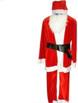 Kostuum Santa Claus 5 stuks - Overig - Wit - SILUMEN