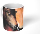 Mok - Paarden - Liefde - Bruin - 350 ML - Beker