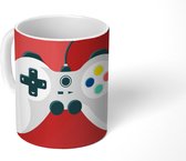 Mok - Controller - Gamen - Rood - 350 ML - Beker