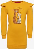 TwoDay meisjes sweatjurk - Geel - Maat 110/116