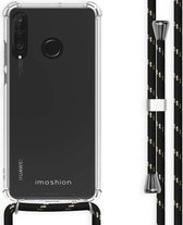 iMoshion Backcover met koord Huawei P30 Lite hoesje - Zwart Goud