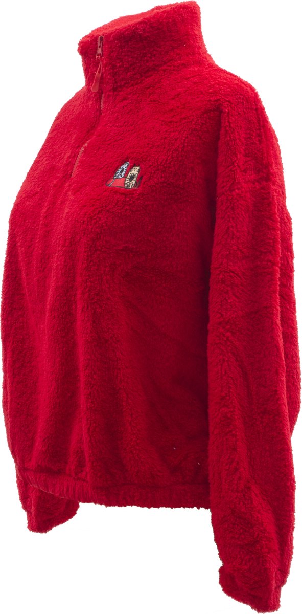 BiggDesign Cats Ladies Pull - Pull Mesdames - Sweat Dames - Pull - Taille L  - Rouge | bol.com