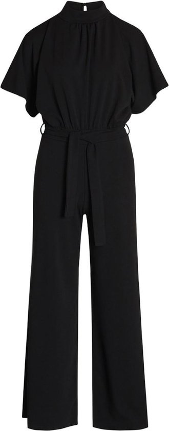 SISTERS POINT Girl-ju - Dames Jumpsuit - Black - Maat L