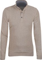 Consenso - Heren Trui - Merino Wol en Cashmere Blend - Beige