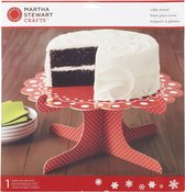 Martha Stewart cottage christmas cake stand