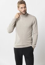 Sissy-Boy - Beige katoenen cashmere coltrui