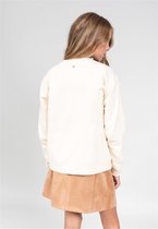 DEELUXE Fancy sweater met borduursel CHERIE Vanille