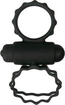 Duo Cockring - Zwart - Sextoys - Cockringen - Toys voor heren - Penisring