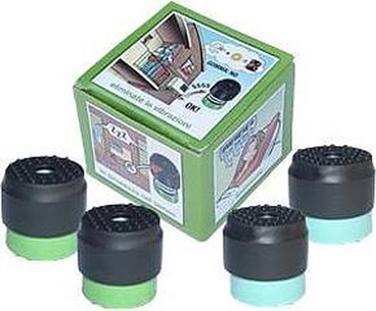 Vibratiekit 1 - Ventilatie- en airconditioningaccessoire - Voor airco van 30 t/m 55kg - Groen