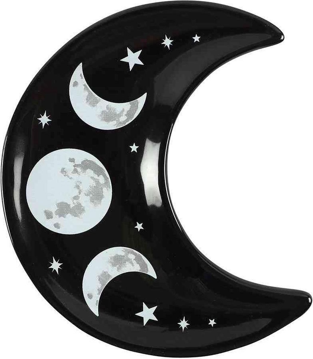 Something Different - Crescent Moon Decoratie schaaltje - Zwart