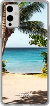 6F hoesje - geschikt voor OnePlus 9 -  Transparant TPU Case - Coconut View #ffffff