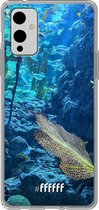 6F hoesje - geschikt voor OnePlus 9 -  Transparant TPU Case - Coral Reef #ffffff