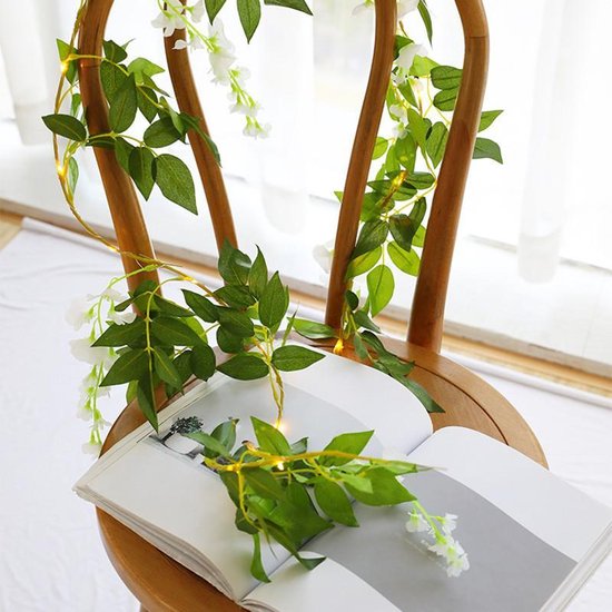 Glycine String Light Wit 2 mètres