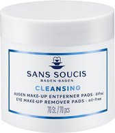 Sans Soucis Cleansing Eye Make-up Remover Pads Oil-Free Oogreiniging 70 st.