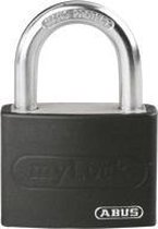 ABUS hangslot Serie T65AL, individueel sluitend, beugelhoogte 23 mm Zwart