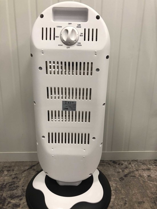 Plein Air Infraroodkachel Heater ALN-1200 - 3 Warmtestanden - 1200W - Tot  25m² - Draaifunctie