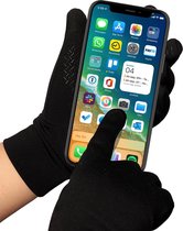 YONO Handschoenen met Touchscreen Functie - Winter Sporthandschoenen Fleece Heren en Dames Unisex - Zwart - Small