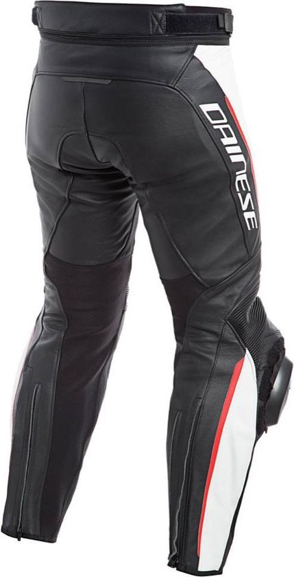 Dainese Delta 3 Pantalon de moto en cuir noir noir blanc 46 | bol