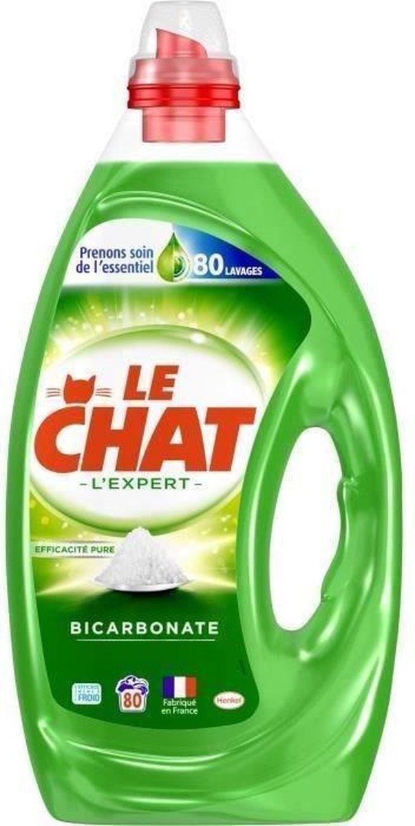 LE CHAT L'Expert Bicarbonaat - 4 L - 80 wasbeurten XXL