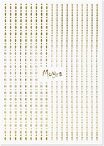 Moyra Nailart Strip Dots 01 Gold