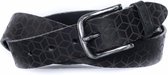 Leren Cube riem - Zwart, Bruin, Cognac & 4 andere kleuren