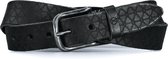 Leren Trigon riem - Zwart, Bruin, Cognac & 4 andere kleuren