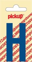 Pickup plakletter Nobel 60 mm blauw H - 31052060H