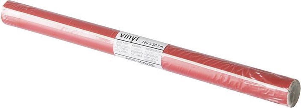 Pickup Vinylrol rood 30x100cm - 95694030