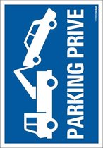 Pickup bord panneau 23x33 cm Combi - Parking prive