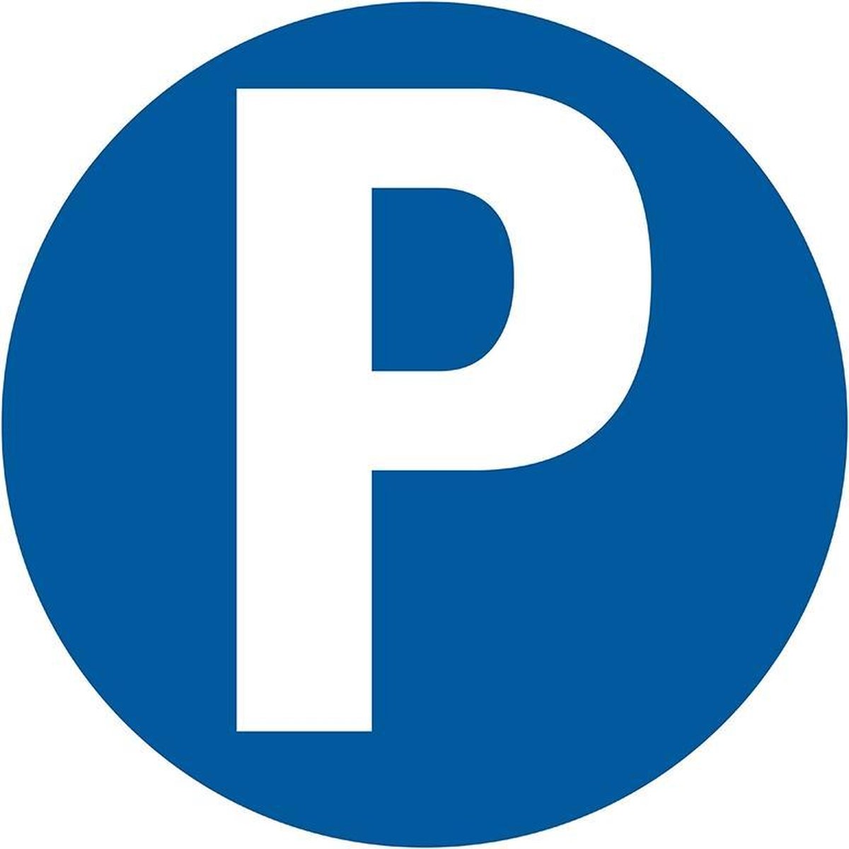Pickup bord rond diameter 30 cm - Parkeren P