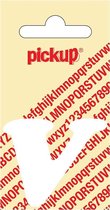Pickup plakletter CooperBlack 40 mm - wit V