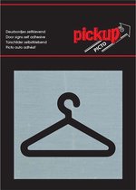 Pickup Route Alulook Alu Picto 80x80 mm - garderobe