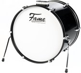 Fame First Step Bass Drum 22"x18" Piano Black - Bass drum