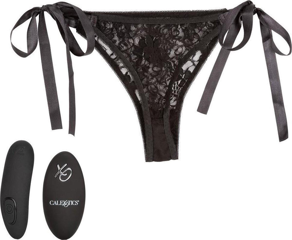 Remote Control Lace Thong Set