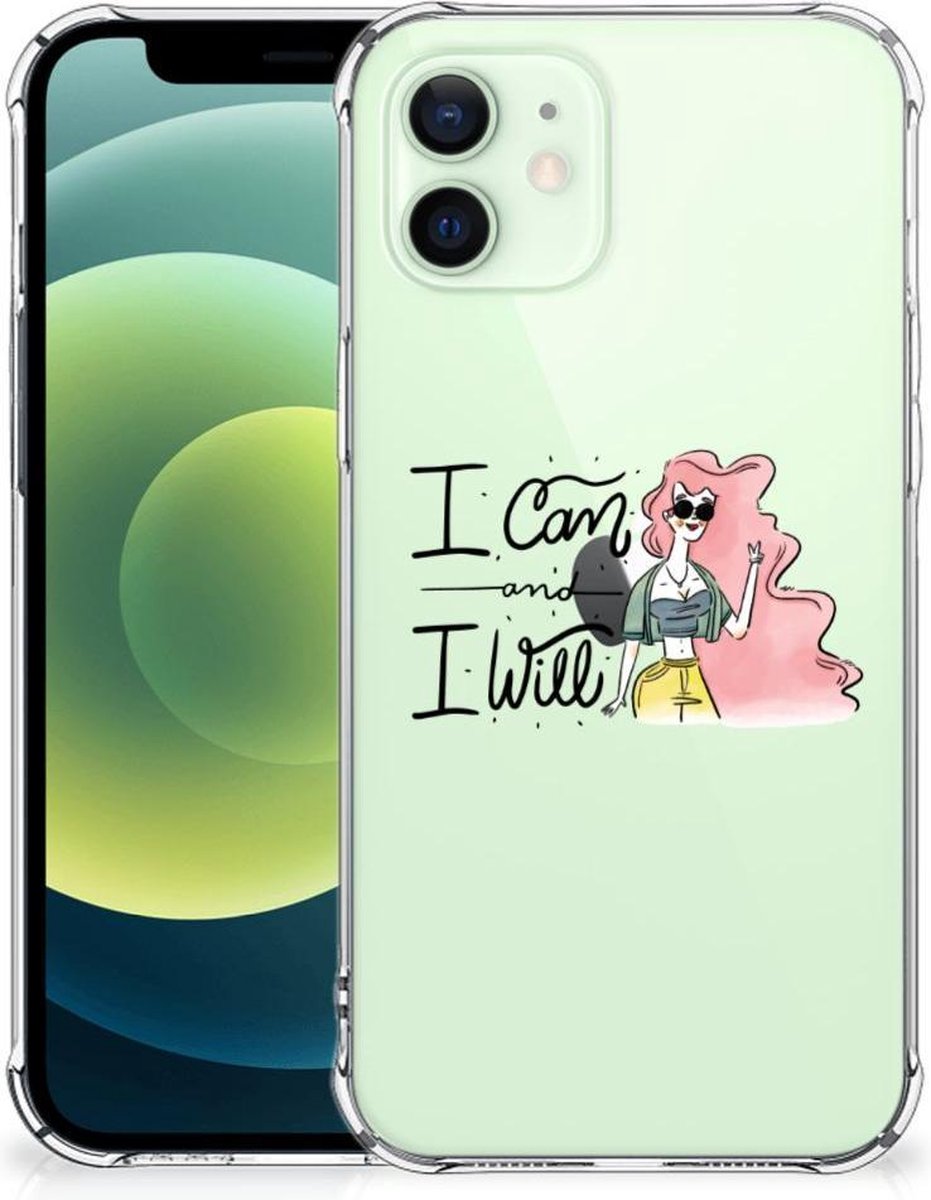 iPhone 12 Mini Stevig Bumper Hoesje i Can