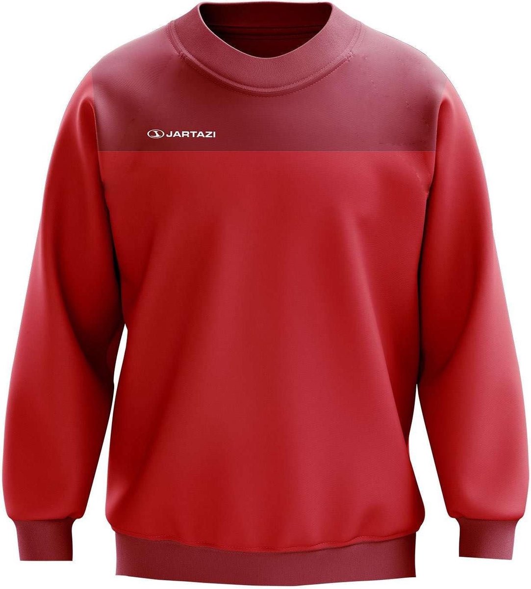 Jartazi Sweater Bari Heren Micro-polyester Rood Maat Xxl