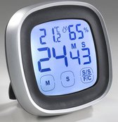 Timer met thermo- en hygrometer