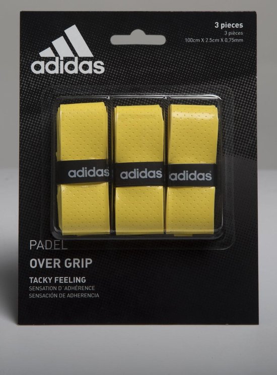 Adidas Padel Overgrip Set 3 stuks - Geel