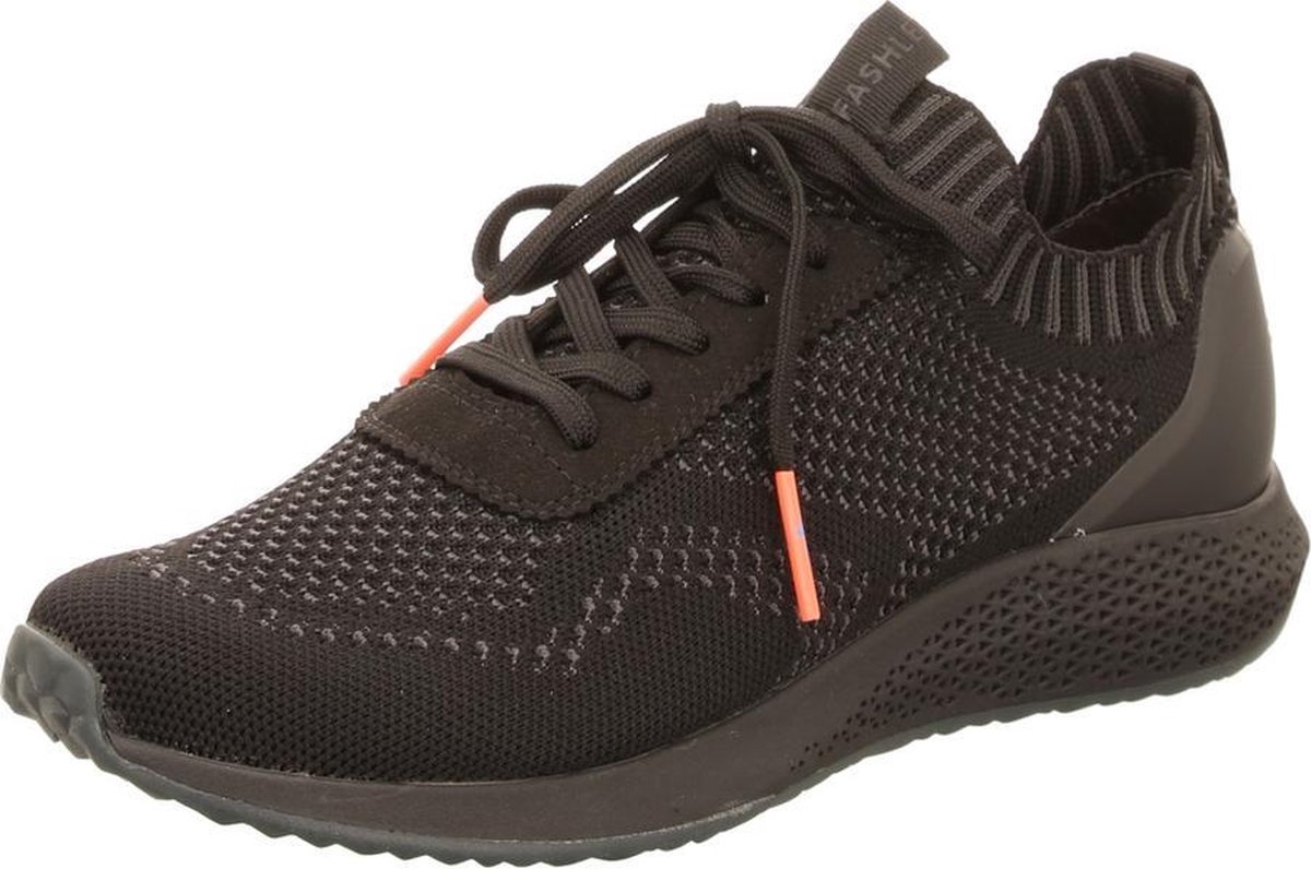 tamaris black trainers